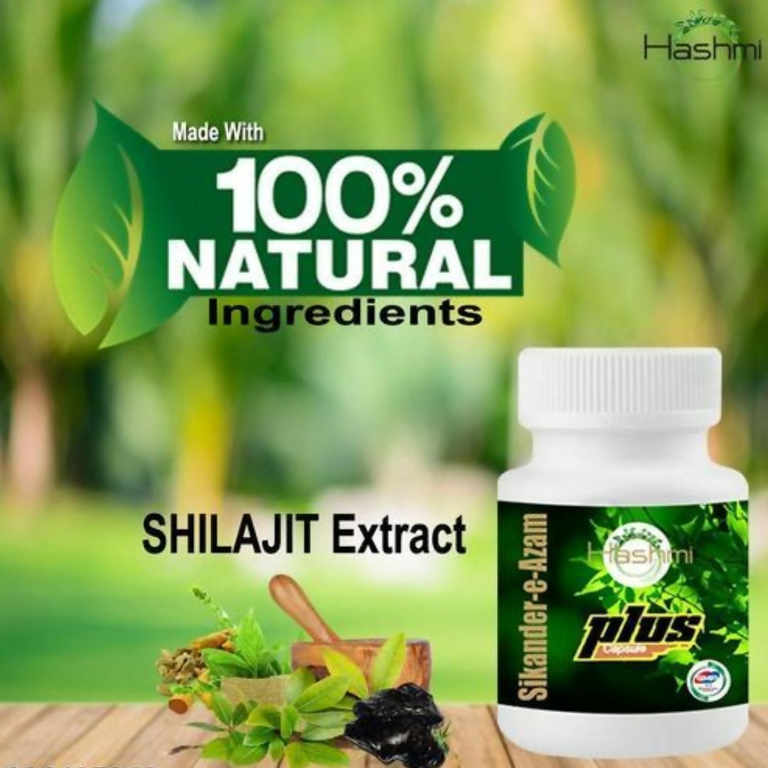Hashmi Sikander-E-Azam Plus Capsule – May Support Men's Wellness & Vitality - Distacart
