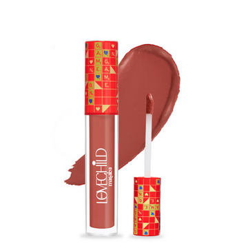 LoveChild By Masaba Gupta Double Star Transfer-proof Dusty Rose Pink Liquid Lipstick - Distacart
