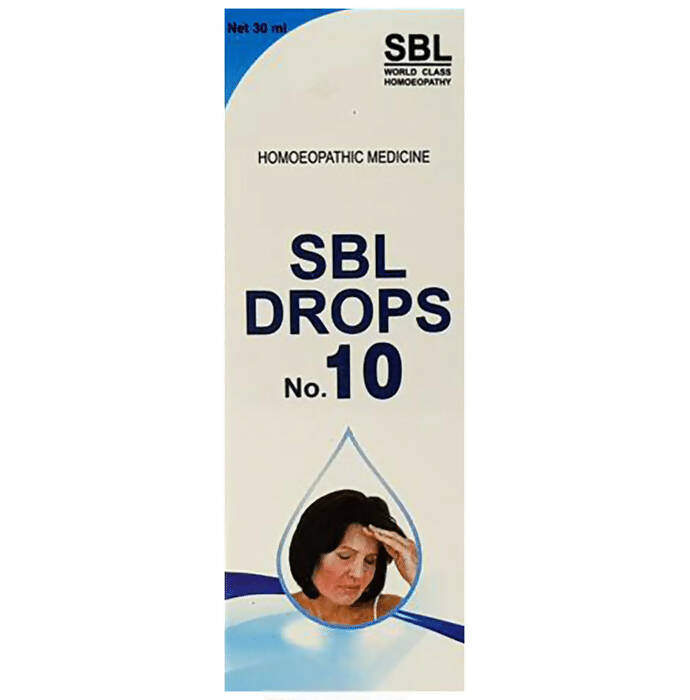 SBL Homeopathy Drops No. 10 - Distacart