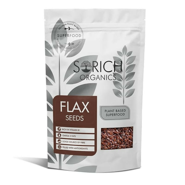 Sorich Organics Flax Seeds - Alsi Seeds - Distacart