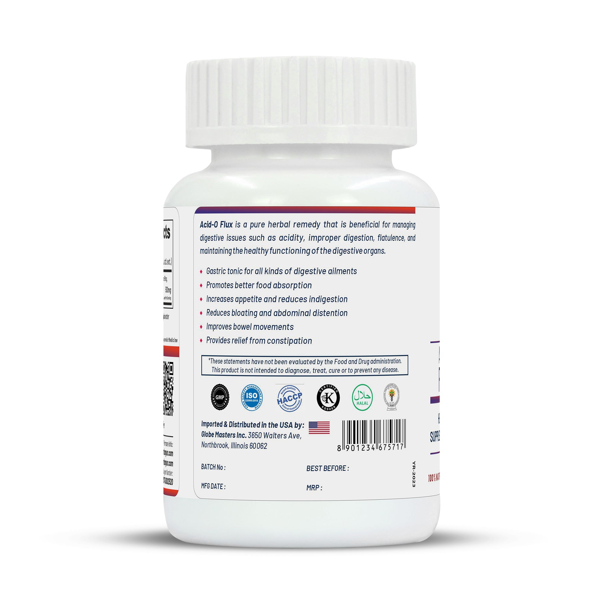 Life Aveda Acid O Flux Capsules - Distacart