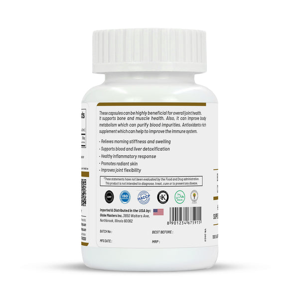 Life Aveda Bosswellia Curcumin Capsules - Distacart