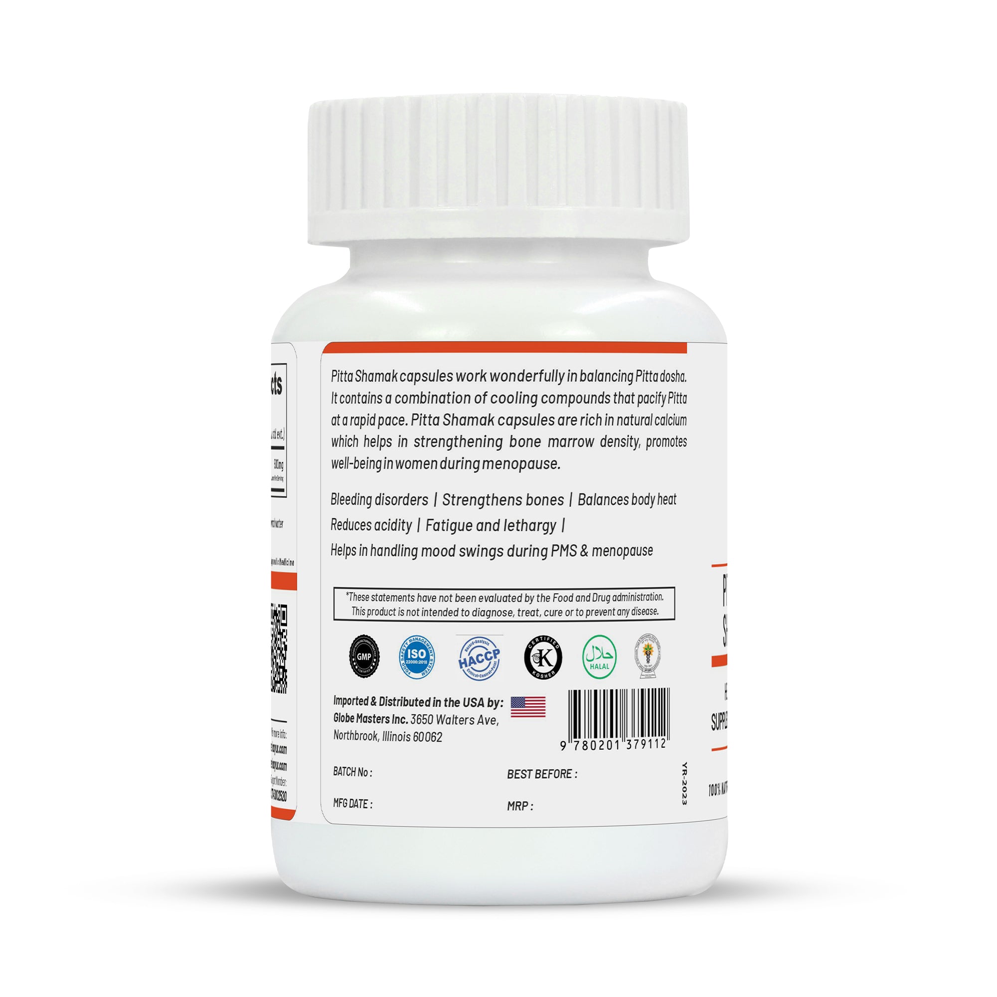 Life Aveda Pitta Shamak Capsules - Distacart