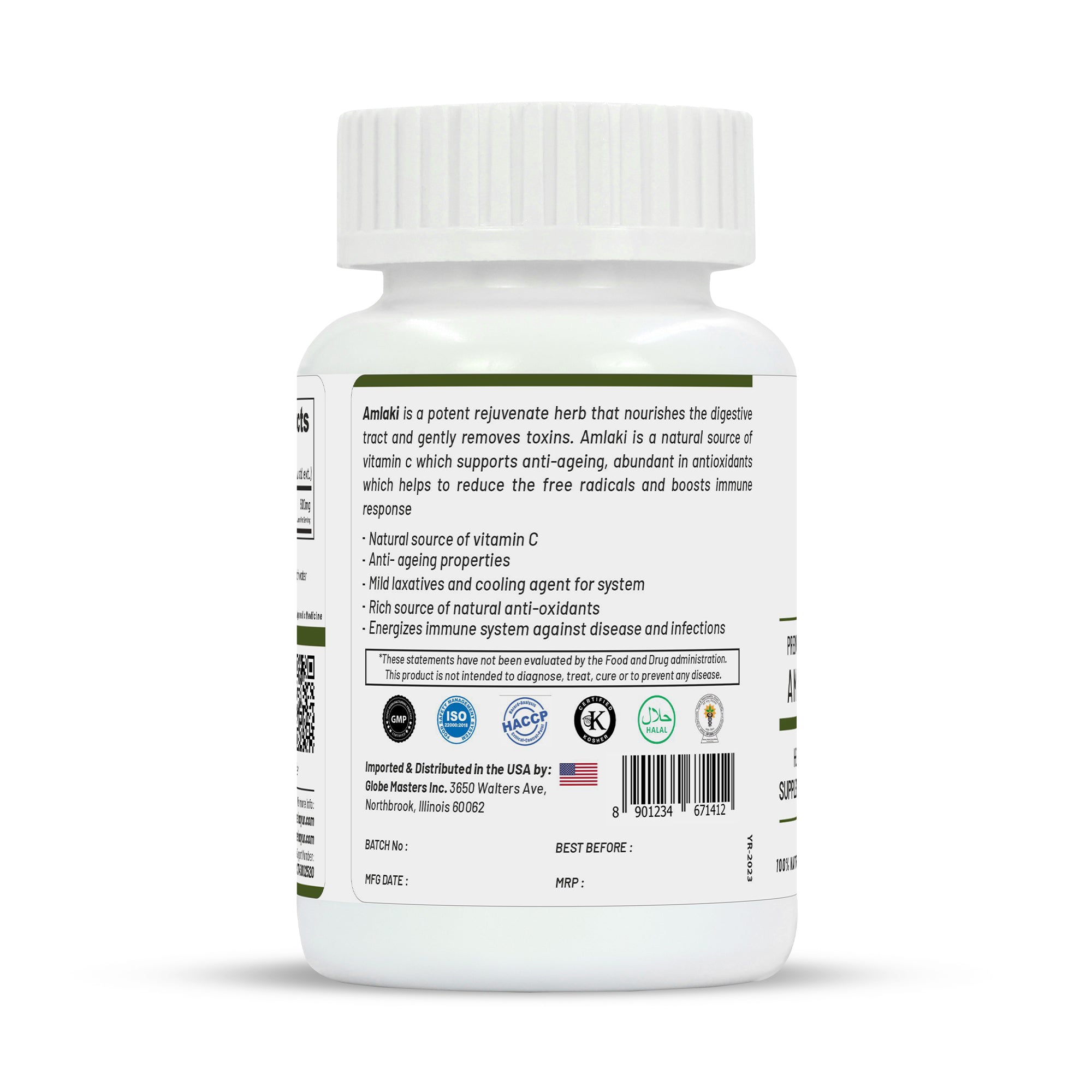 Life Aveda Premium Amlaki Capsules - Distacart