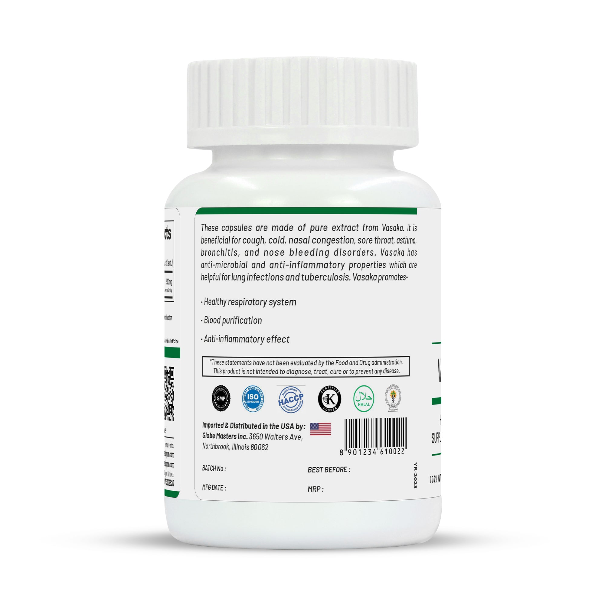 Life Aveda Vasaka Capsules - Distacart