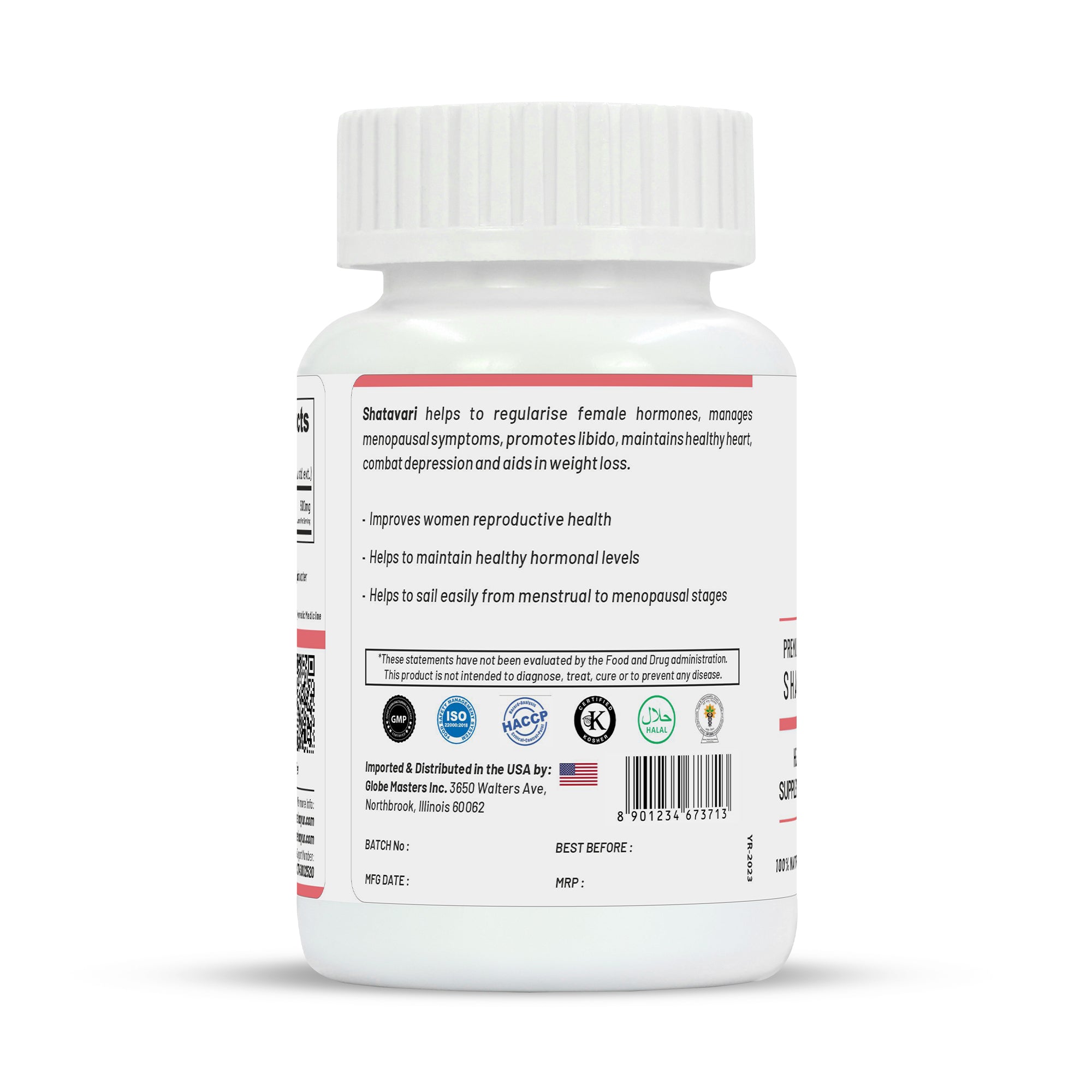 Life Aveda Premium Shatavari Capsules - Distacart