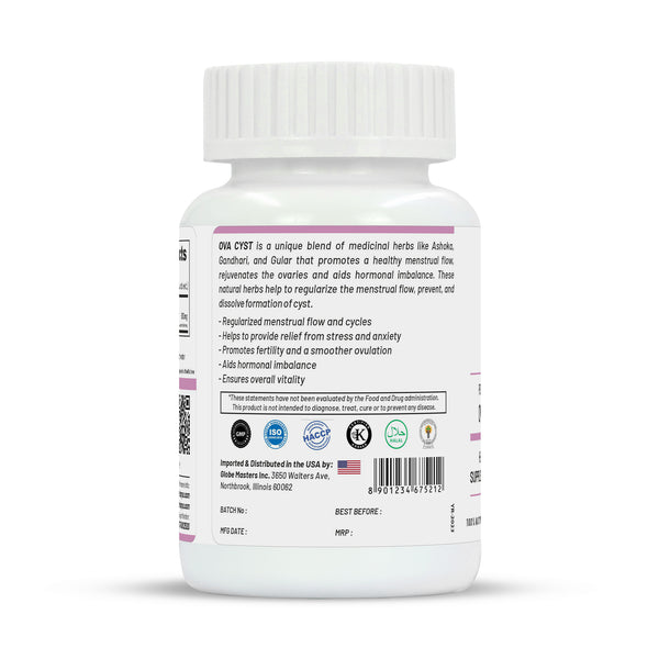 Life Aveda Premium Ova Cyst Capsules - Distacart