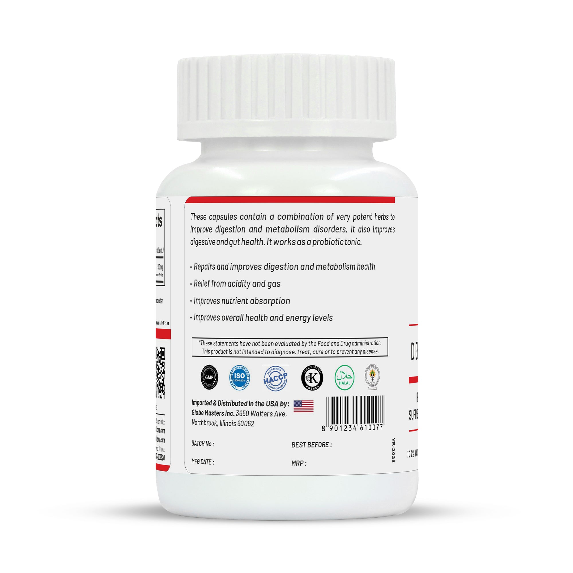 Life Aveda Digest Easy Capsules - Distacart