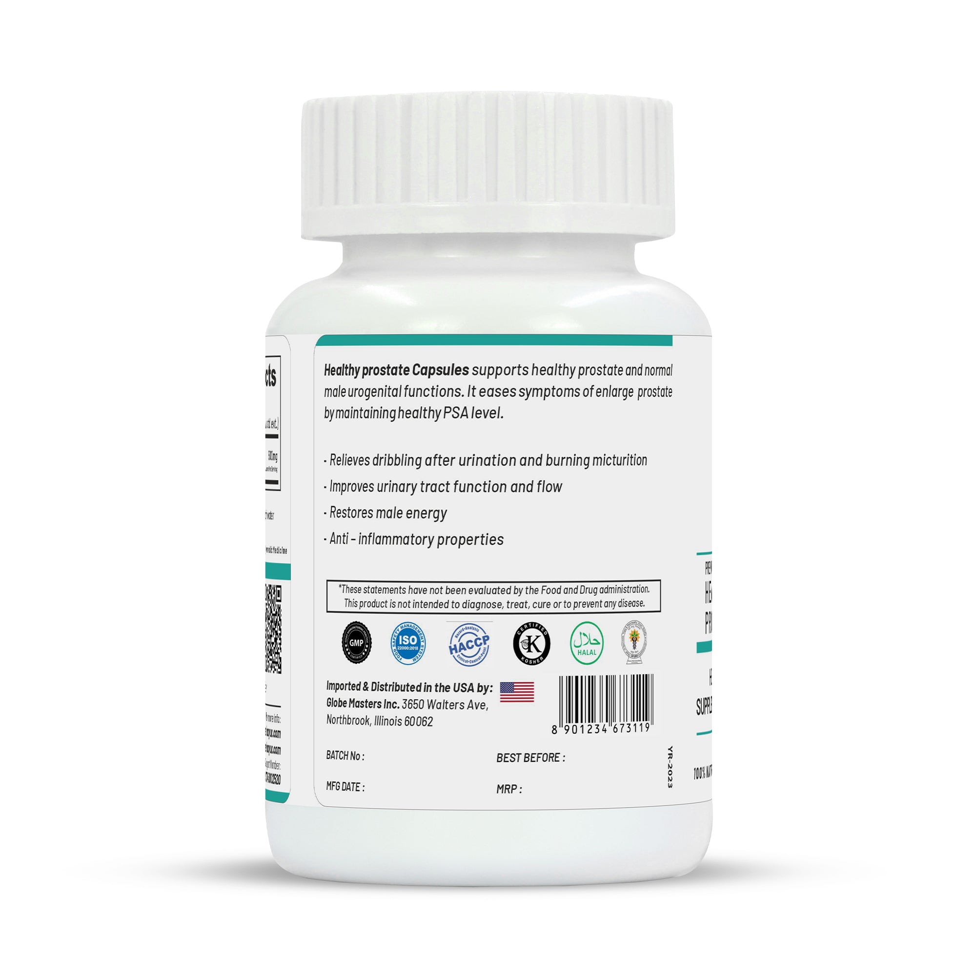 Life Aveda Premium Healthy Prostate Capsules - Distacart