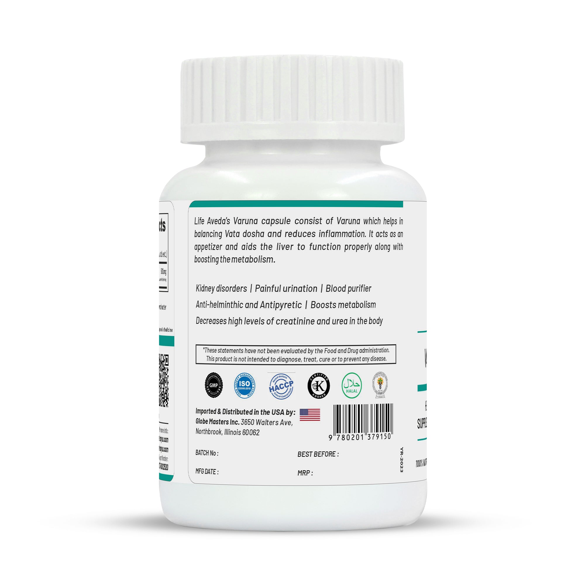 Life Aveda Varuna Capsules - Distacart