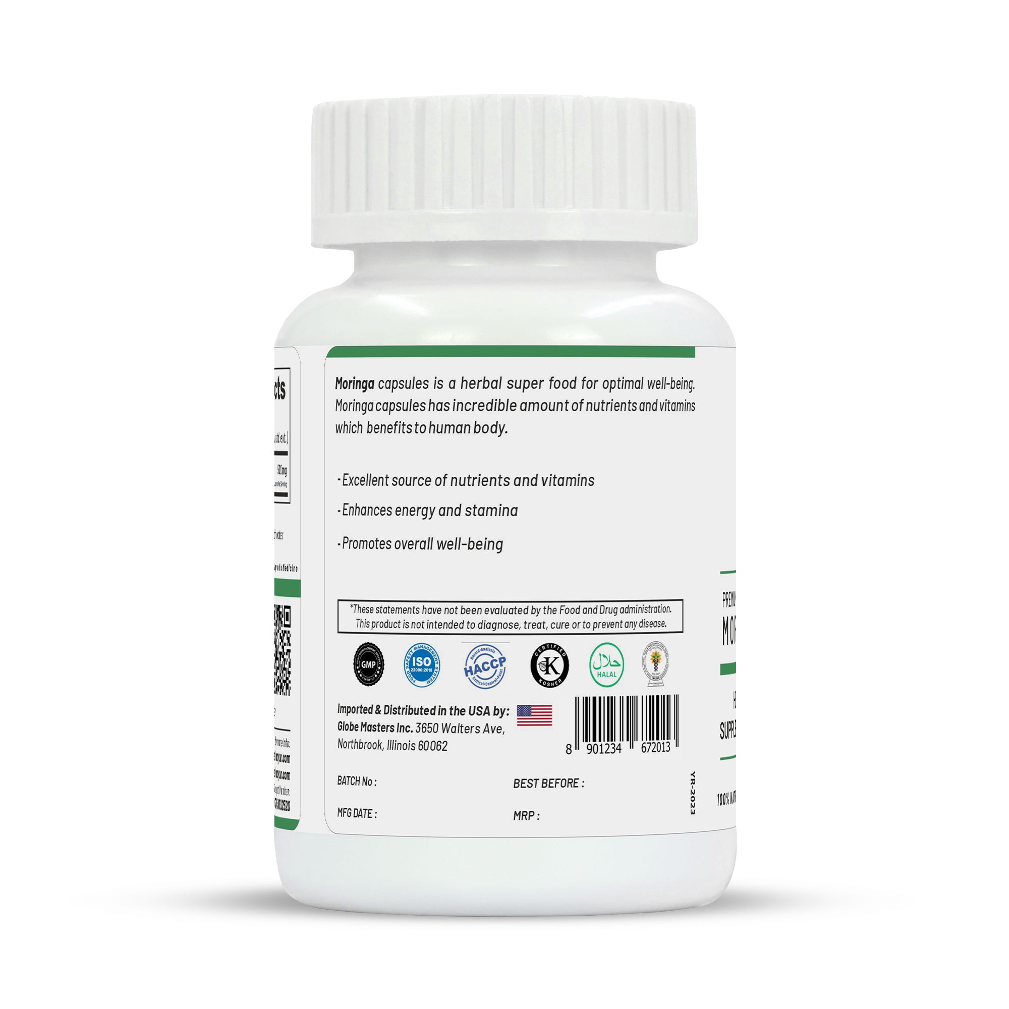 Life Aveda Premium Moringa Capsules - Distacart