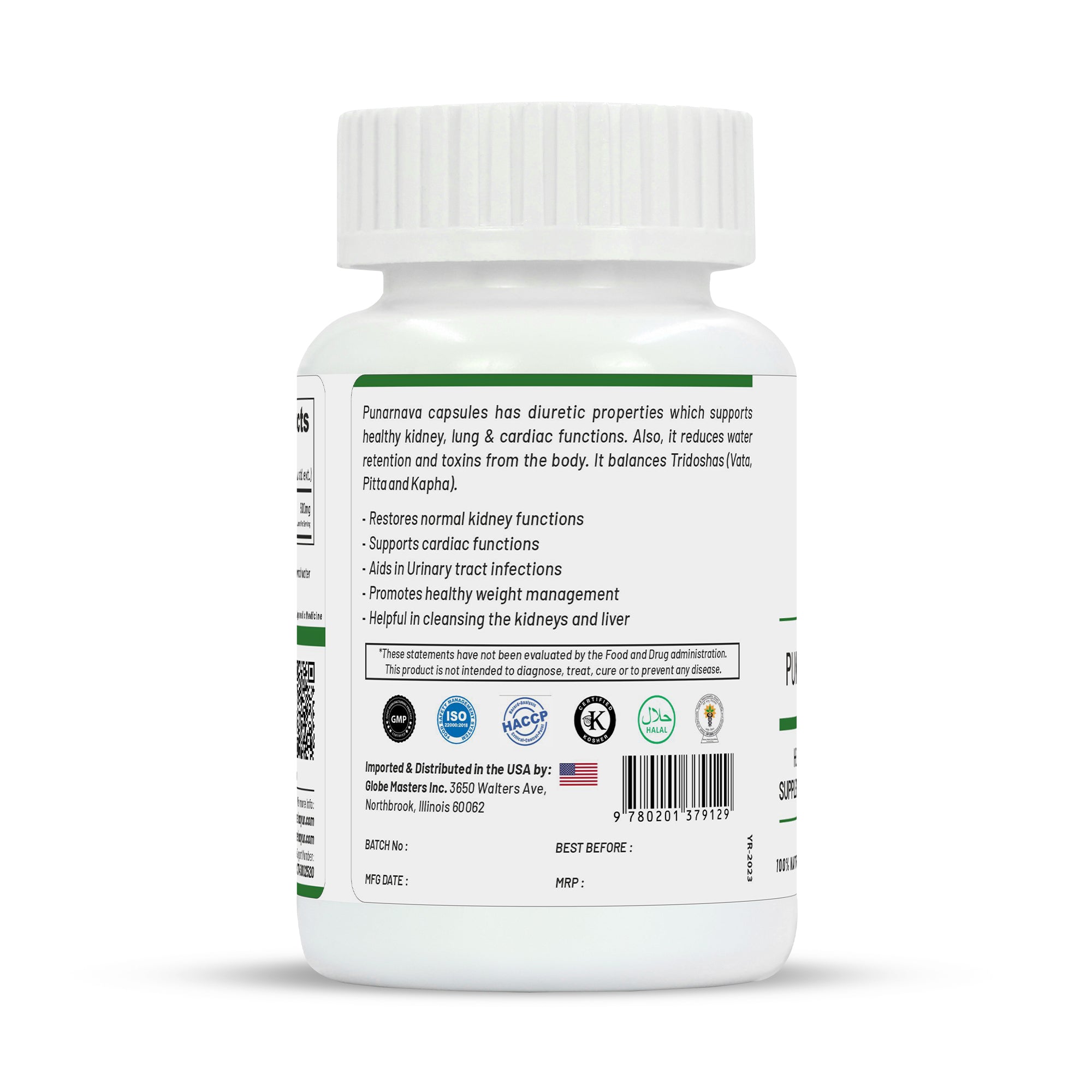 Life Aveda Punarnava Capsules - Distacart