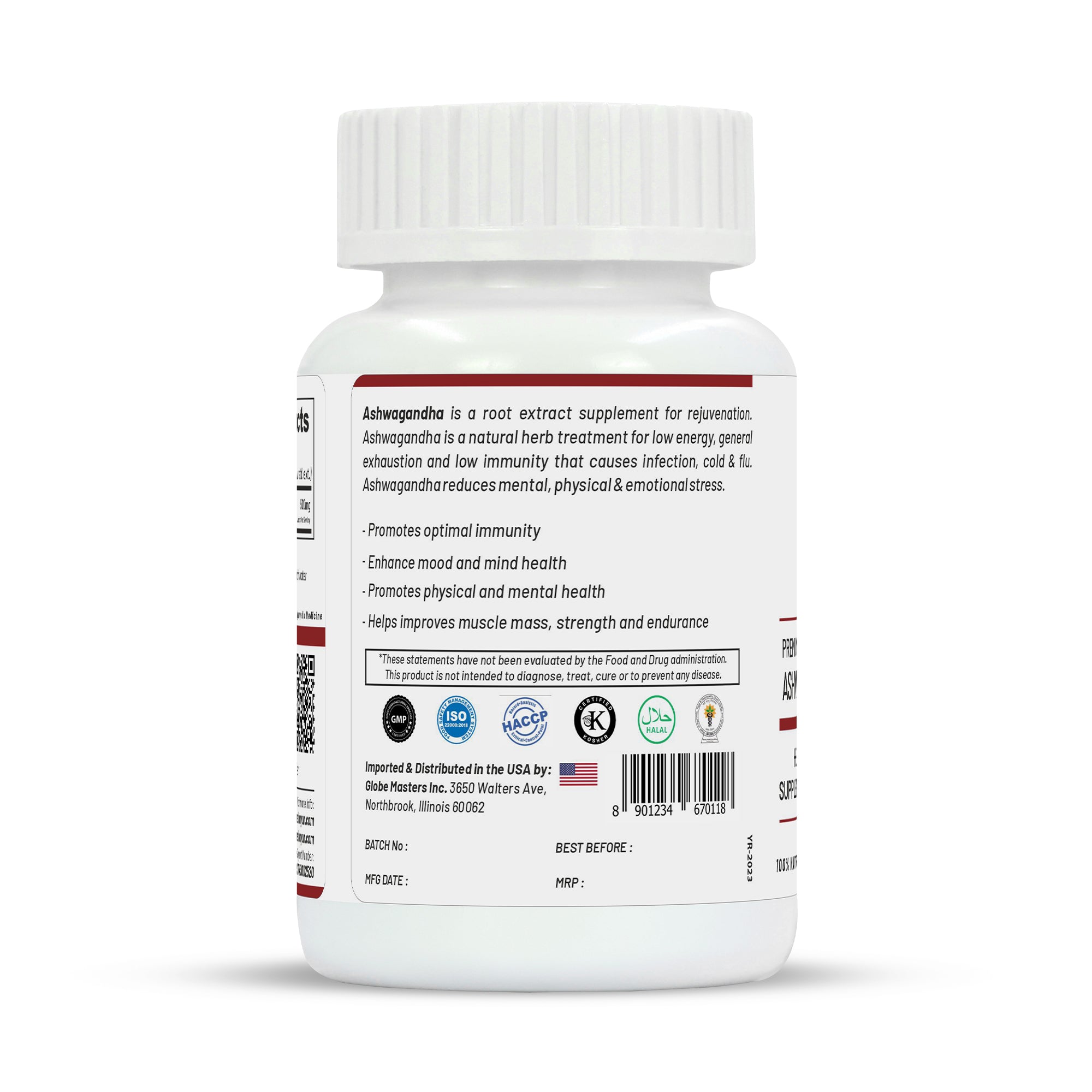 Life Aveda Premium Ashwagandha Capsules - Distacart