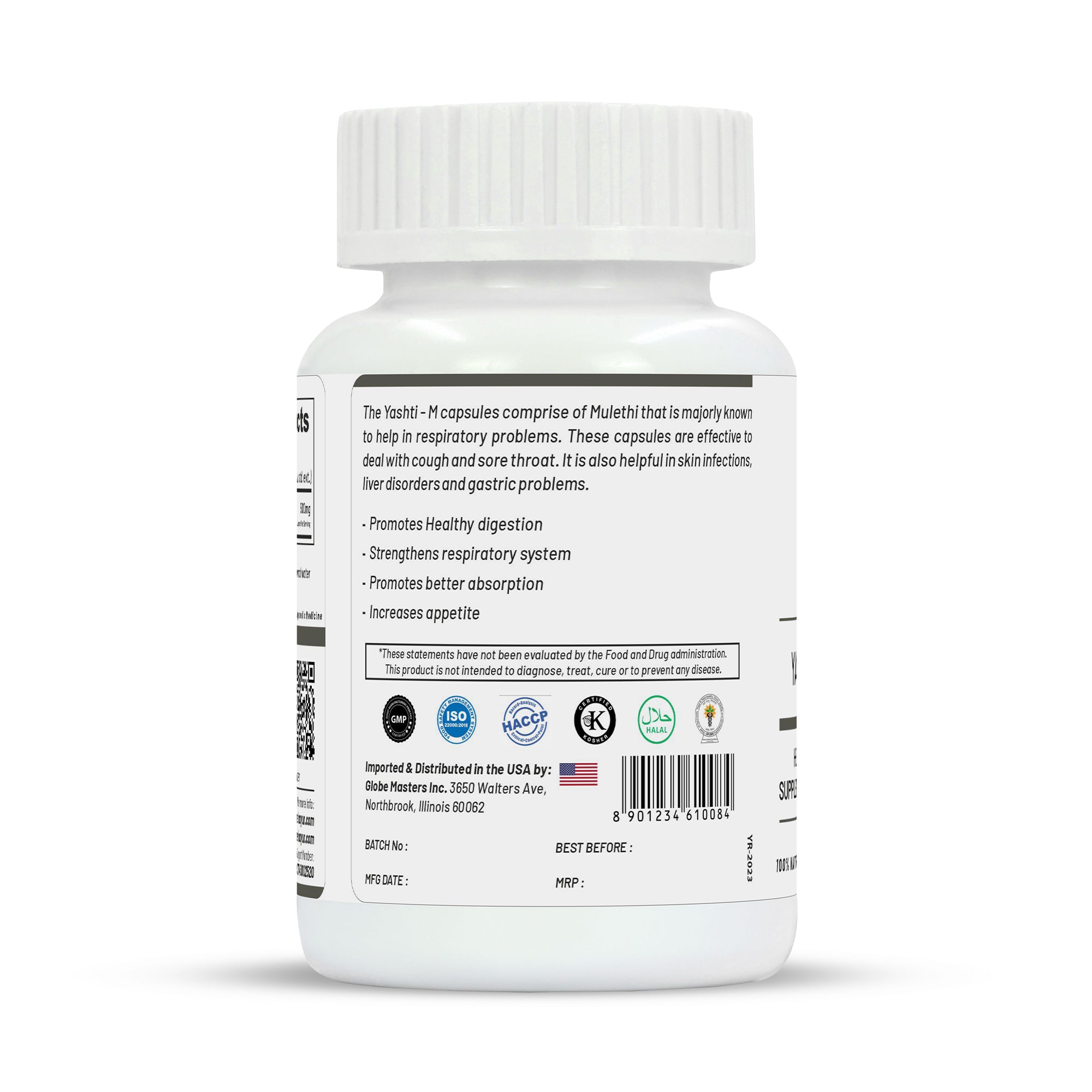 Life Aveda Yasthi-M Capsules - Distacart