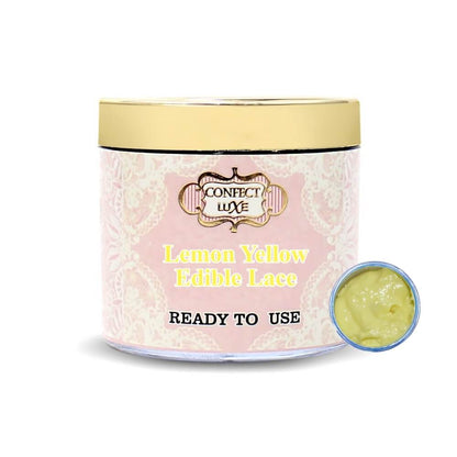 lemon yellow edible lace 100g