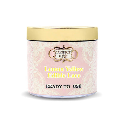 lemon yellow edible lace 100g