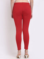 Thumbnail for TAG 7 Women Knitted Ankle-Length Leggings - Distacart