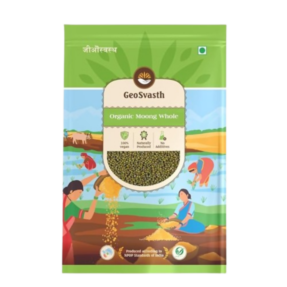 GeoSvasth Organic Whole Moong Dal - Dista