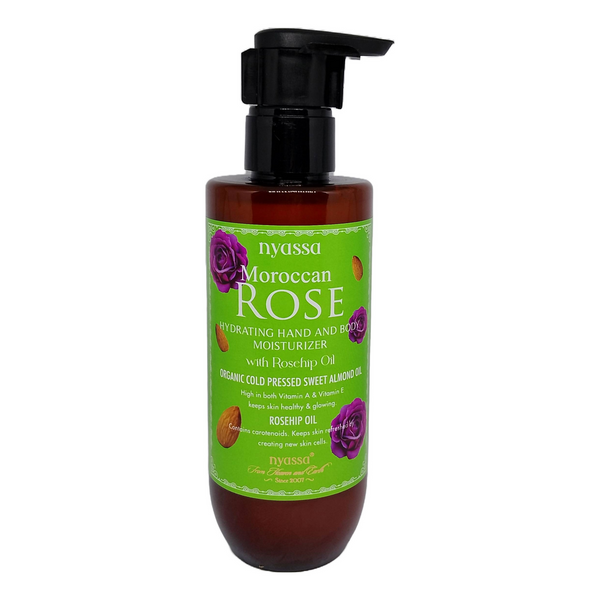 Nyassa Moroccan Rose Hand And Body Moisturizer - Dista