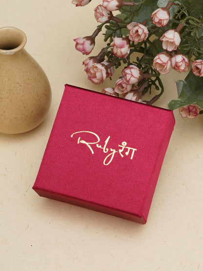 Golden Earrings (Gold) - Ruby Raang - Distacart