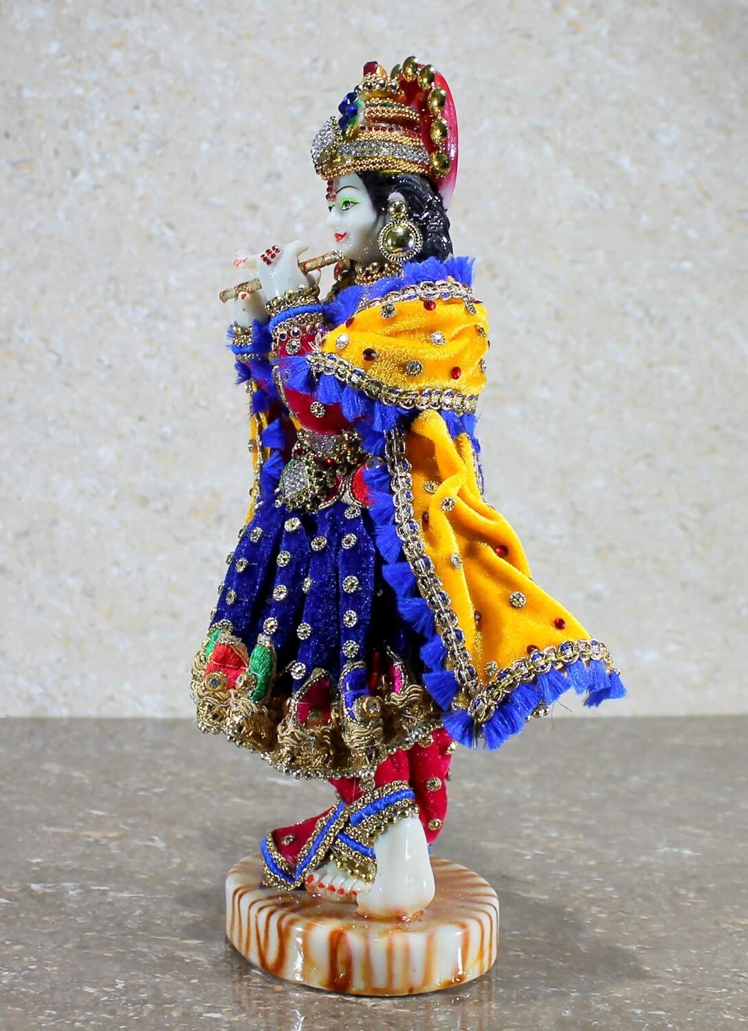 Esplanade Resin Krishna Kishan Murti Action Idol - Distacart