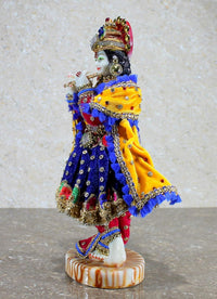 Thumbnail for Esplanade Resin Krishna Kishan Murti Action Idol - Distacart