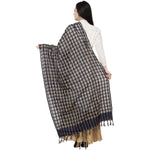 Thumbnail for A R Silk Golder Box Regular Dupatta Color Navy Dupatta or Chunni