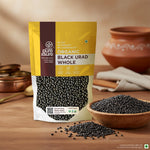 Thumbnail for Pure & Sure Organic Black Urad Whole - Distacart