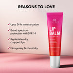 Thumbnail for Raspberry SPF Lip Balm with Jojoba Oil, Vitamin E & Allantoin - Distacart