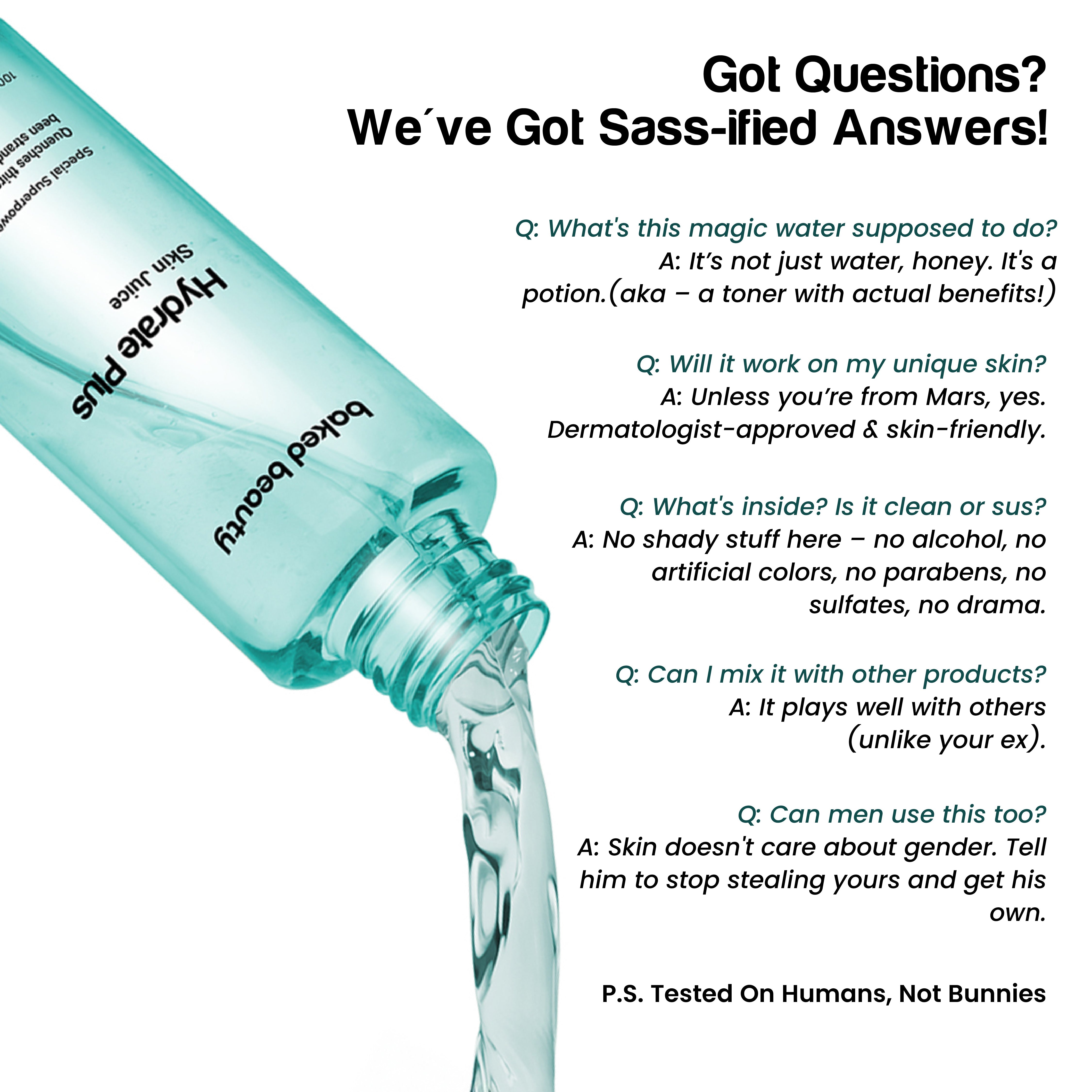 Baked Beauty Hydrate Plus Skin Juice - Hydrating Toner