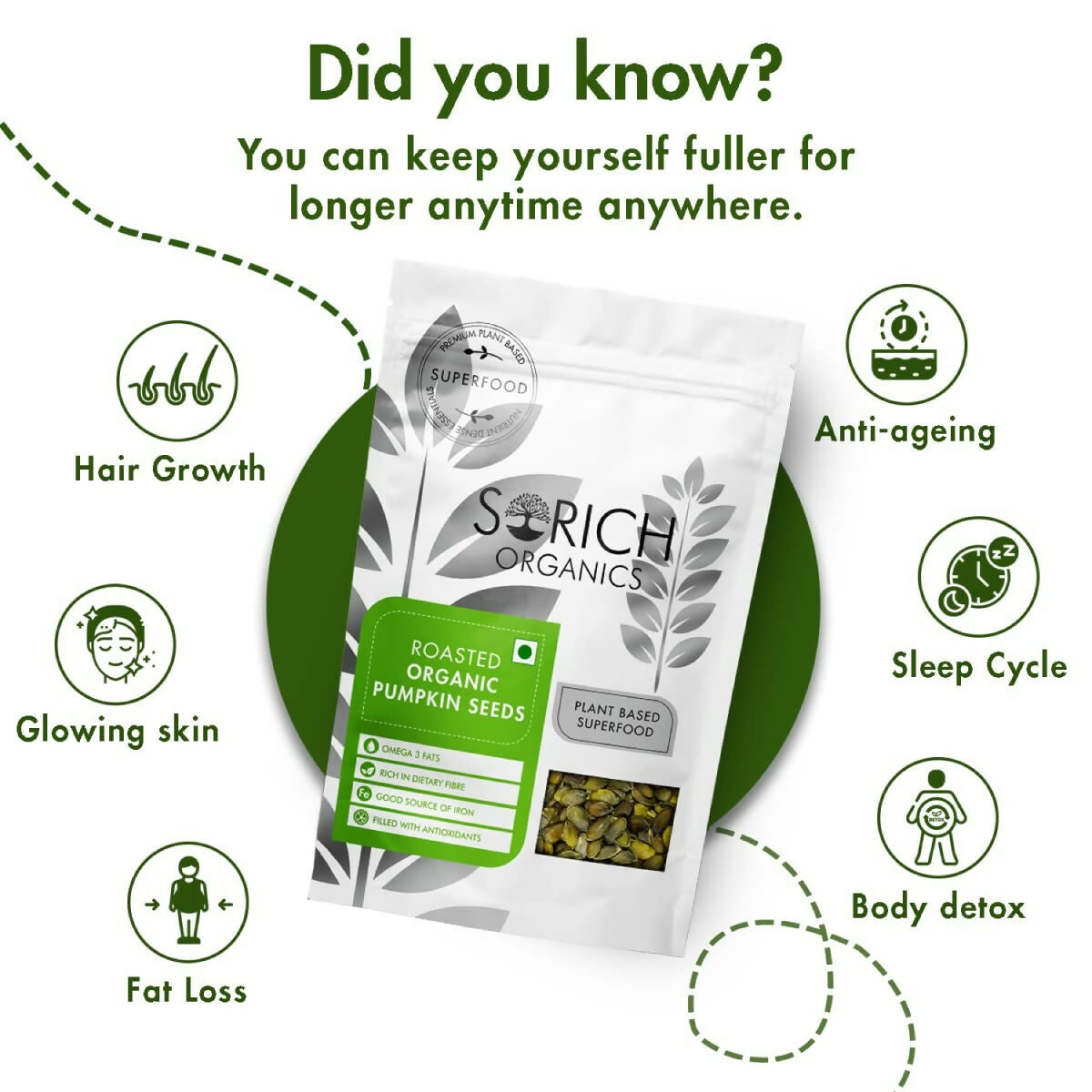 Sorich Organics Roasted Pumpkin Seeds - Distacart