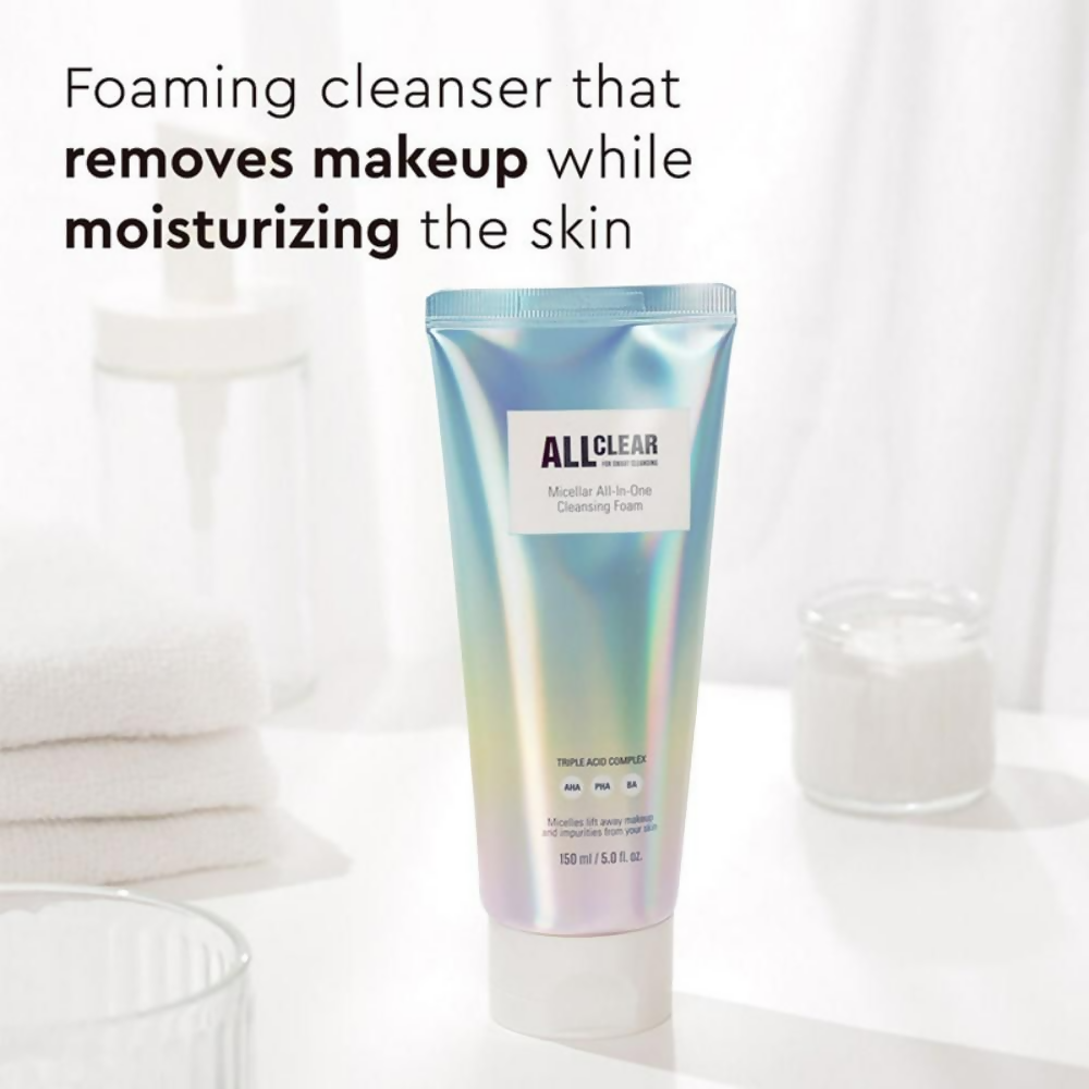 The Face Shop All Clear Micellar All-In-One Face Wash - Distacart