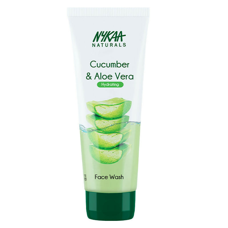 Nykaa Naturals Cucumber & Aloe Vera Face Wash for Hydrated Skin - Distacart