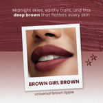 Thumbnail for NY Bae Velvet Mousse Liquid Lipstick - Brown Girl Brown 10 - Distacart