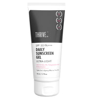 Thumbnail for ThriveCo Ultra-Light Daily Sunscreen Gel With SPF 50 PA+++ - Distacart
