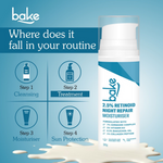Thumbnail for Bake 2.5% Retinoid Night Cream Bakuchiol Oil