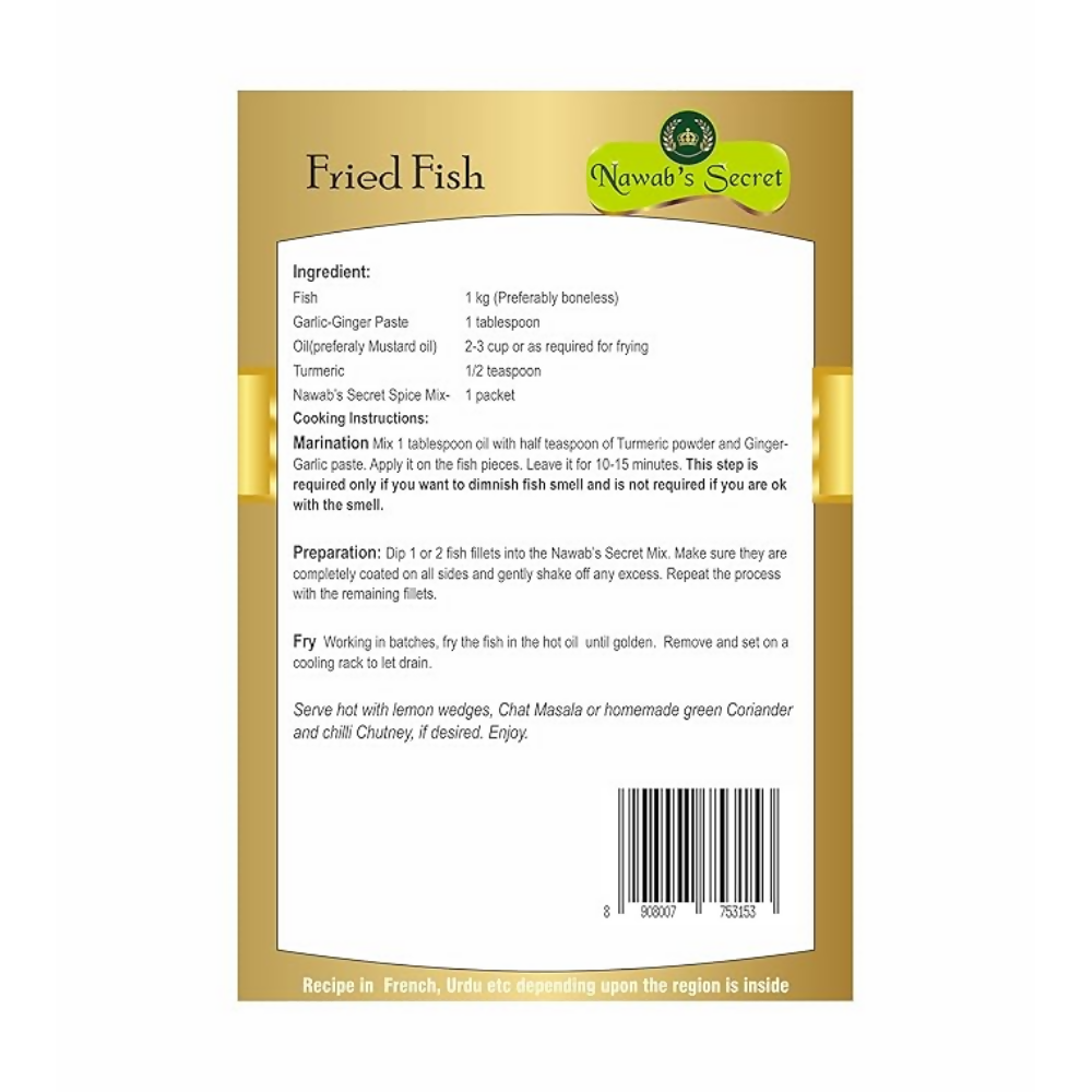 Nawab's Secret Fish Fried Masala - Dista