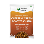 Thumbnail for Mithila Foods Cheese & Cream Roasted Chana - Distacart