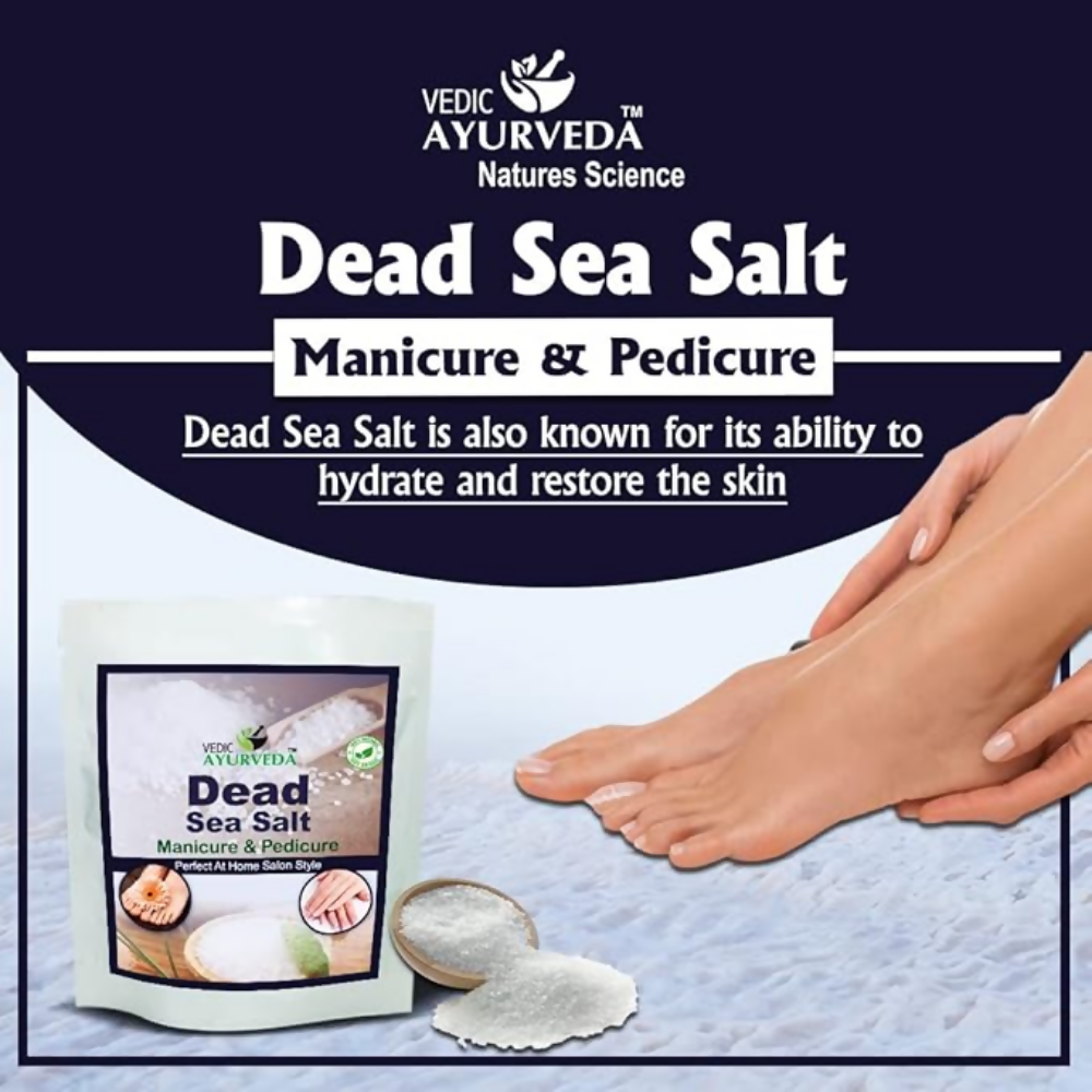 VedicAyurveda Dead Sea Salt Manicure & Pedicure kit - Dista