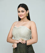 Thumbnail for Joban Fashion Women's White Embroidered Stitched Blouse