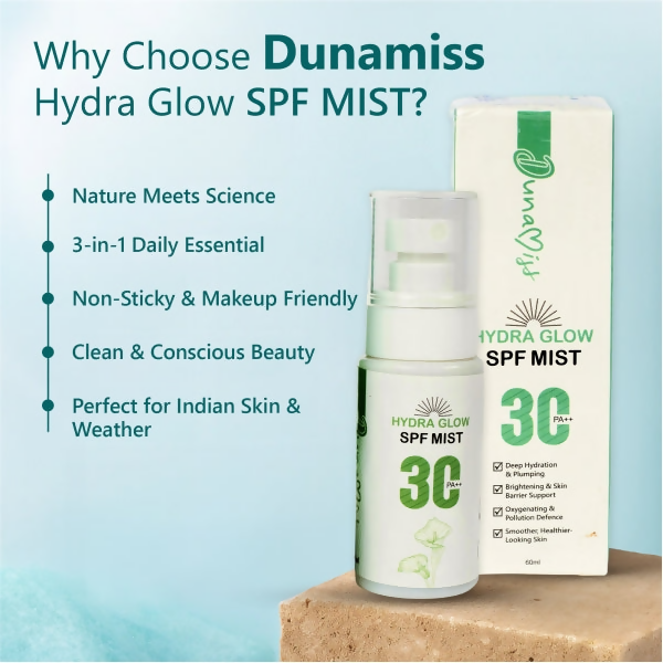Dunamiss Hydra Glow SPF Mist - Distacart