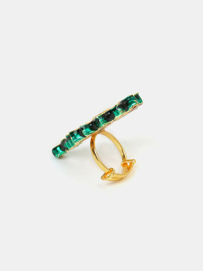 Ruby Raang Kundan Raaj Ring - Distacart