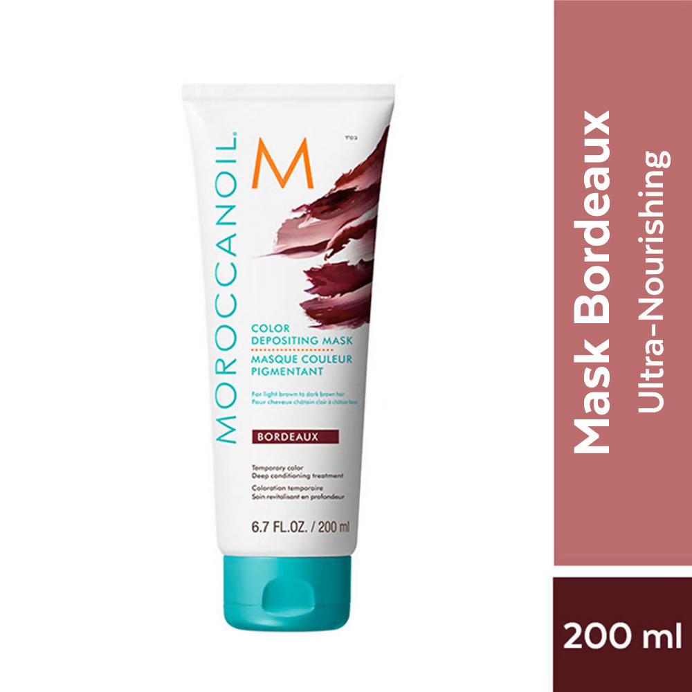 Moroccanoil Oil Color Deposit Mask Bordeaux - Distacart