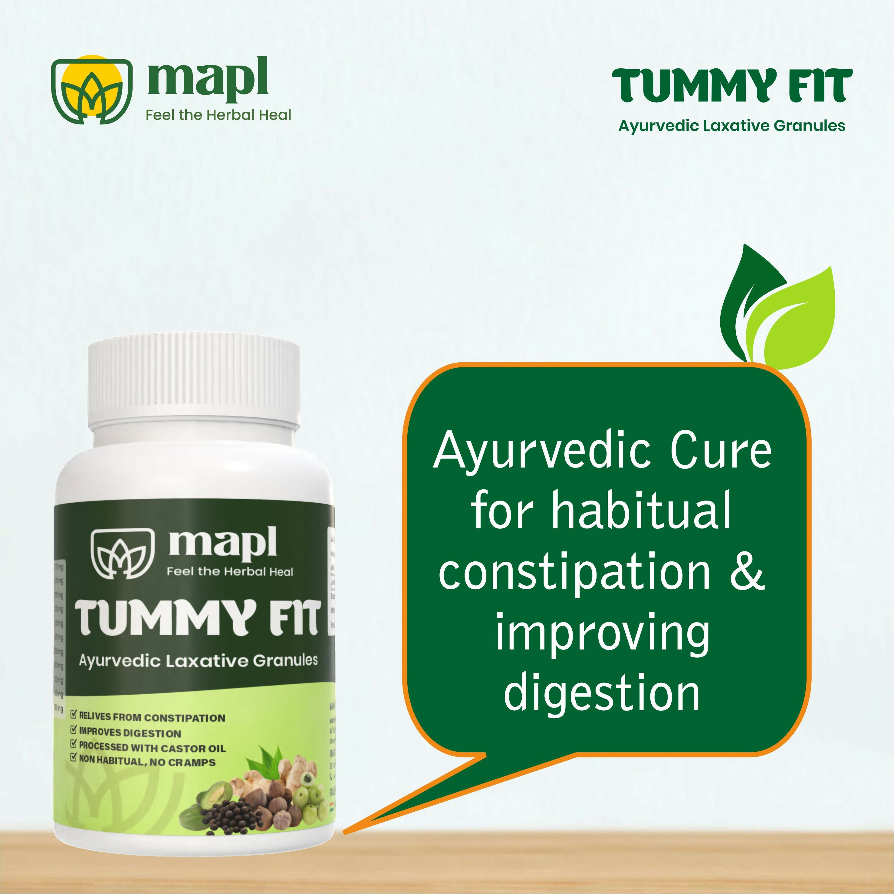 MAPL Tummy Fit Ayurvedic Laxative Powder