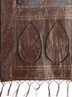 Thumbnail for Astita Cotton Black Saree