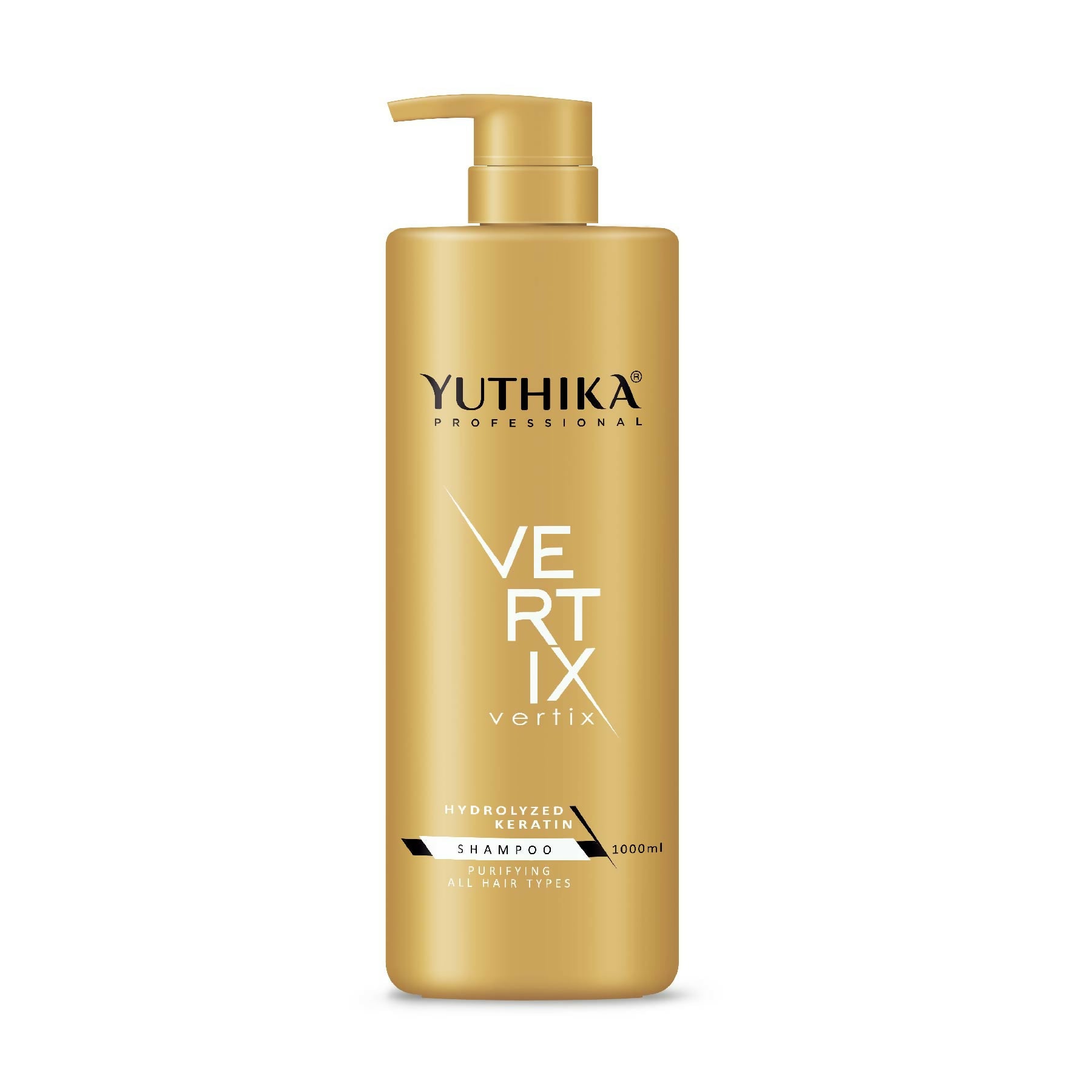 Yuthika Professional Vertix Hydrolyzed Keratin Purifying Shampoo - Distacart