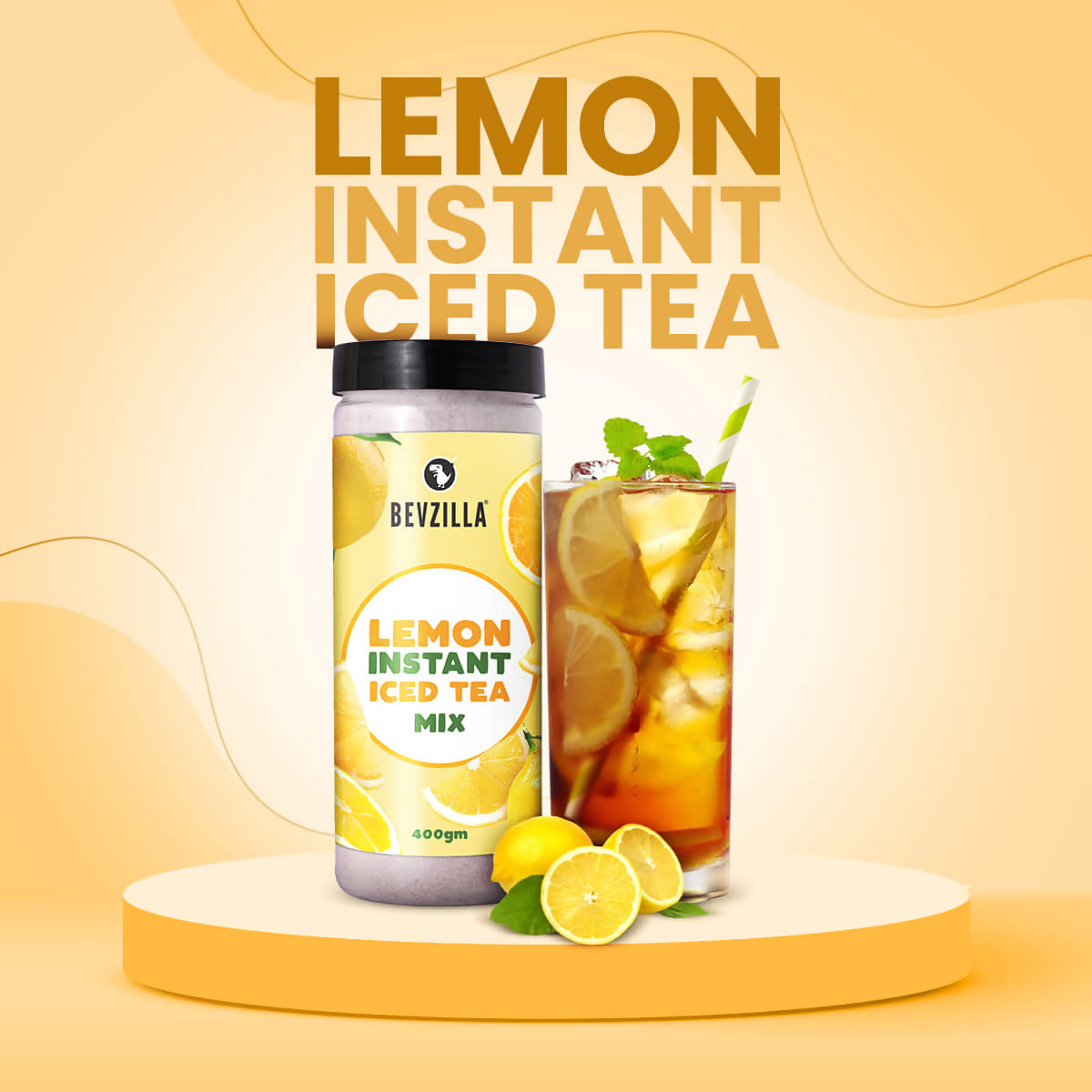 Bevzilla Lemon Instant Iced Tea Mix