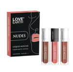 Thumbnail for Love Earth Liquid Mousse Matte Lipstick - Nudes - Distacart