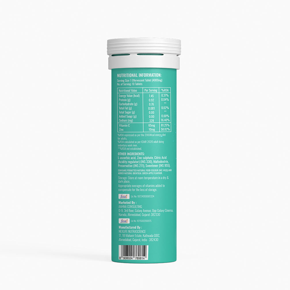 BOOSTIQ Pop & Spark Effervescent Tablets - Lush Apple - Distacart