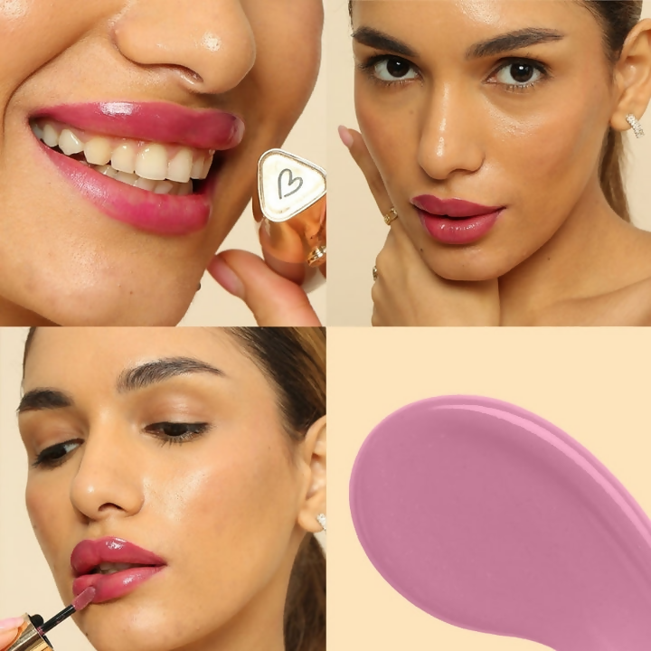 Dunamiss Maria Hydrating Lip Glow Oil Mauve Magic - Distacart